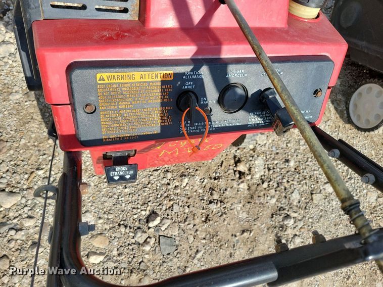 image for item IQ9997 (2) snow blowers