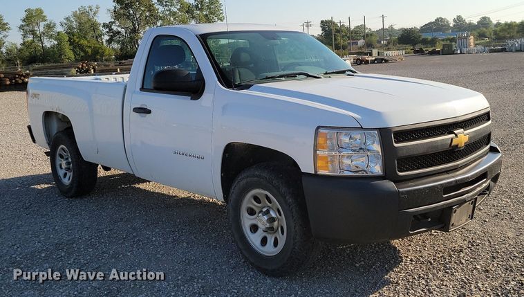 image for item JE9498 2012 Chevrolet Silverado 1500  pickup truck