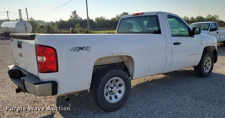 image for item JE9498 2012 Chevrolet Silverado 1500  pickup truck