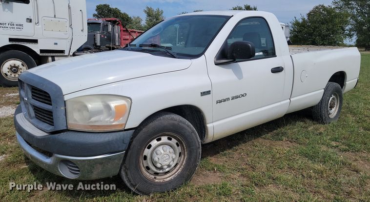 image for item JE9522 2006 Dodge Ram 2500  pickup truck