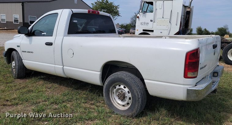 image for item JE9522 2006 Dodge Ram 2500  pickup truck