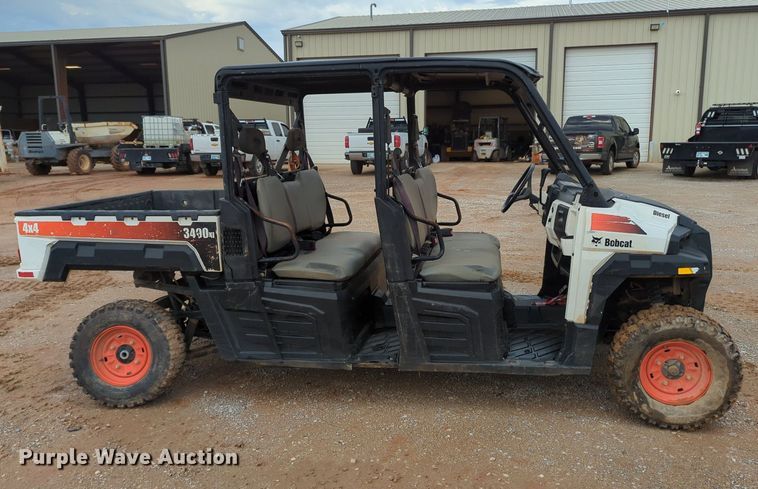 image for item KB9370 2016 Bobcat 3400XL utility vehicle
