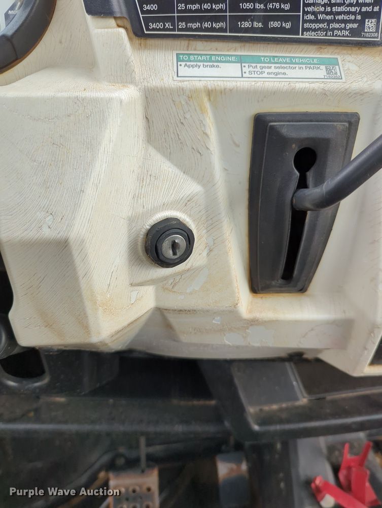 image for item KB9370 2016 Bobcat 3400XL utility vehicle