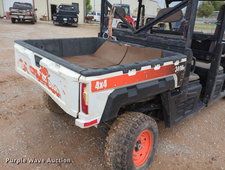 image for item KB9370 2016 Bobcat 3400XL utility vehicle