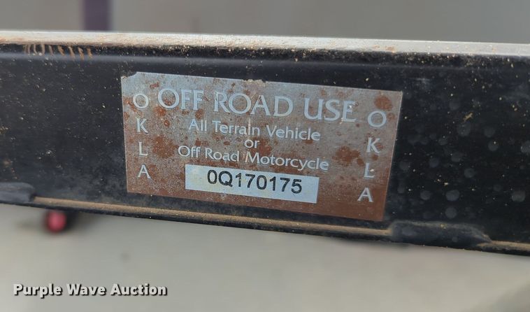 image for item KB9370 2016 Bobcat 3400XL utility vehicle