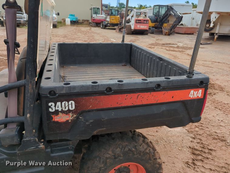 image for item KB9371 2014 Bobcat 3400 utility vehicle