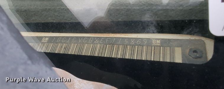 image for item KB9374 2014 Chevrolet Silverado 2500HD Crew Cab pickup truck