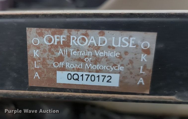 image for item KB9375 2015 Bobcat 3400XL utility vehicle