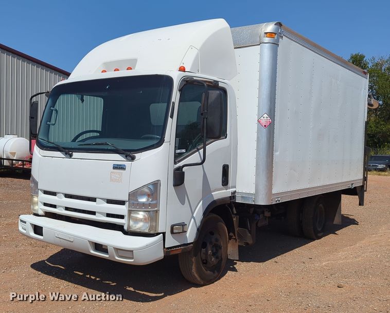 image for item KB9402 2011 Isuzu NPR  box truck