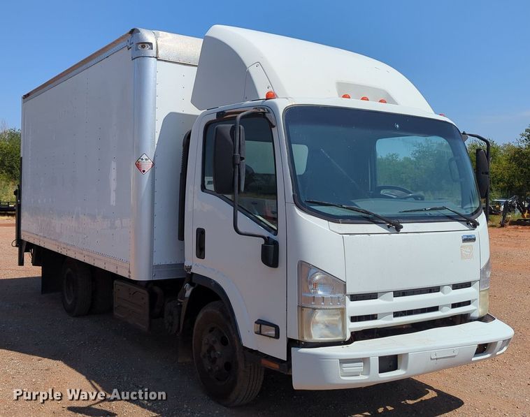 image for item KB9402 2011 Isuzu NPR  box truck