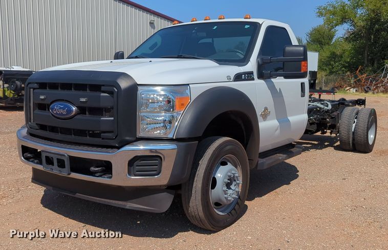 image for item KB9404 2016 Ford F550  truck cab and chassis