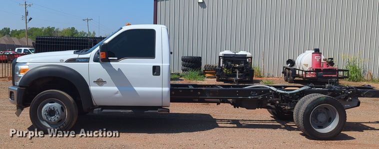 image for item KB9404 2016 Ford F550  truck cab and chassis