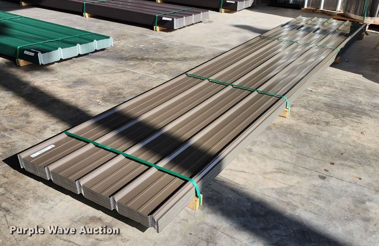 image for item KC9645 (120) sheets of Doerkson Metal Components metal siding/roofing