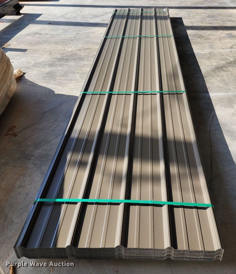 image for item KC9645 (120) sheets of Doerkson Metal Components metal siding/roofing