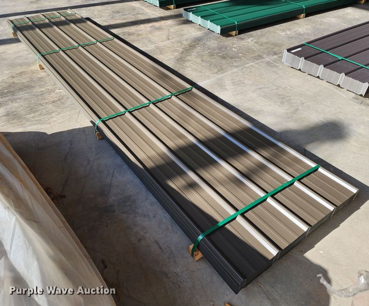 image for item KC9645 (120) sheets of Doerkson Metal Components metal siding/roofing