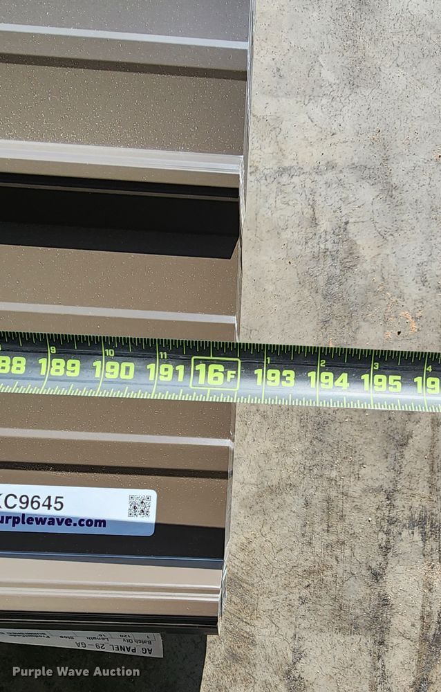 image for item KC9645 (120) sheets of Doerkson Metal Components metal siding/roofing