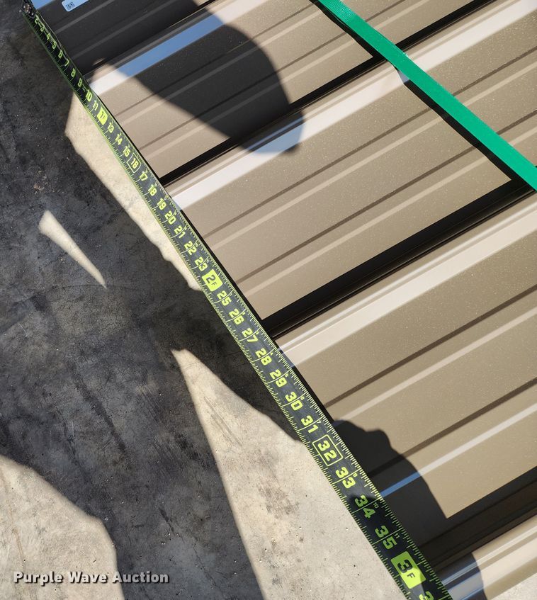 image for item KC9645 (120) sheets of Doerkson Metal Components metal siding/roofing