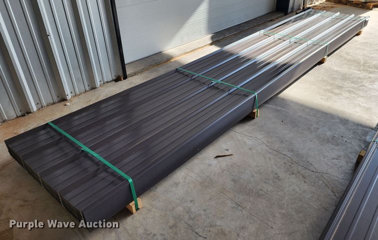 image for item KC9646 (100) sheets of Doerkson Metal Components metal siding/roofing