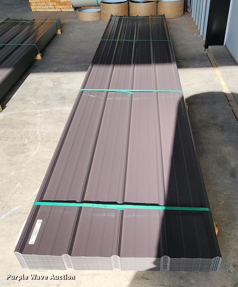 image for item KC9646 (100) sheets of Doerkson Metal Components metal siding/roofing