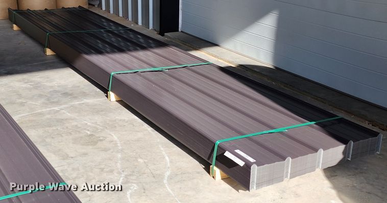image for item KC9646 (100) sheets of Doerkson Metal Components metal siding/roofing