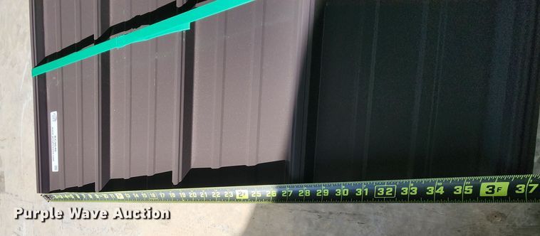 image for item KC9646 (100) sheets of Doerkson Metal Components metal siding/roofing