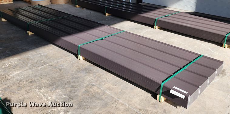 image for item KC9647 (100) sheets of Doerkson Metal Components metal siding/roofing