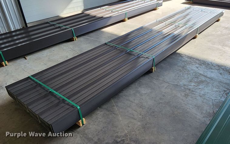 image for item KC9647 (100) sheets of Doerkson Metal Components metal siding/roofing