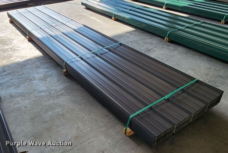 image for item KC9647 (100) sheets of Doerkson Metal Components metal siding/roofing
