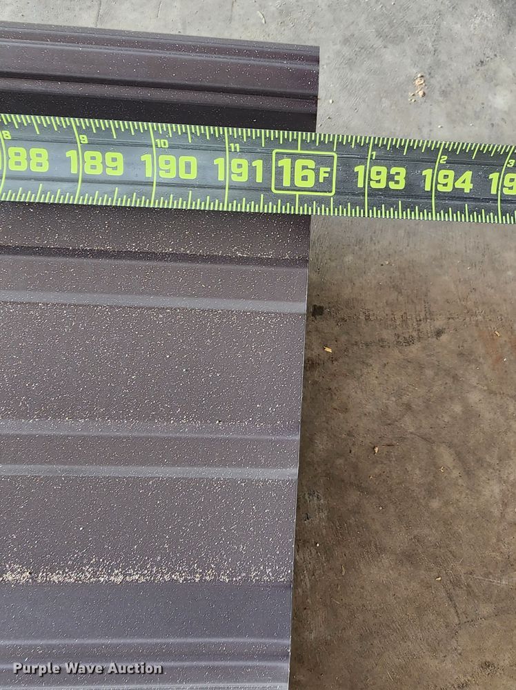 image for item KC9647 (100) sheets of Doerkson Metal Components metal siding/roofing