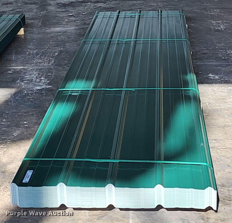 image for item KC9648 (147) sheets of Doerkson Metal Components metal siding/roofing