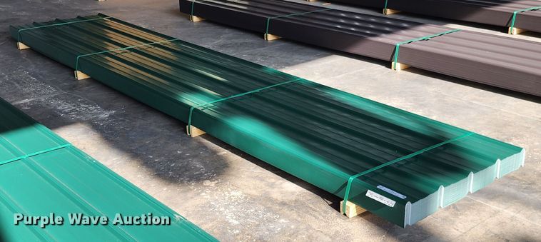 image for item KC9648 (147) sheets of Doerkson Metal Components metal siding/roofing