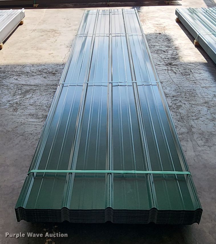 image for item KC9648 (147) sheets of Doerkson Metal Components metal siding/roofing