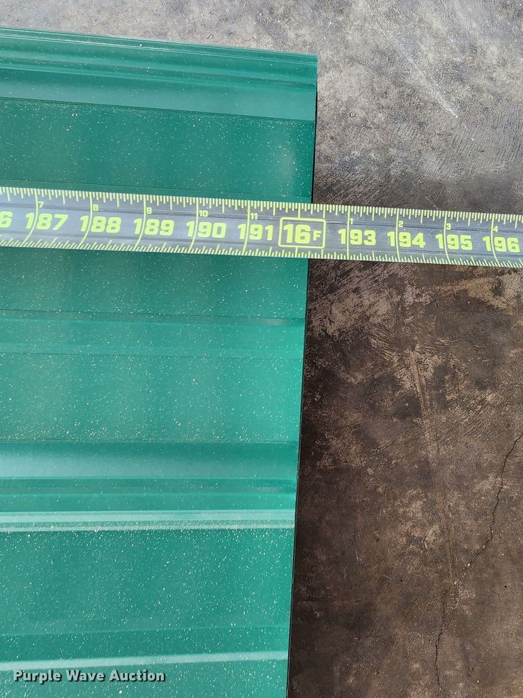 image for item KC9648 (147) sheets of Doerkson Metal Components metal siding/roofing
