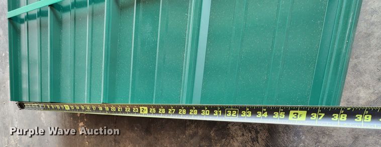 image for item KC9648 (147) sheets of Doerkson Metal Components metal siding/roofing