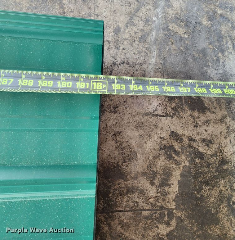 image for item KC9649 (148) sheets of Doerkson Metal Components metal siding/roofing