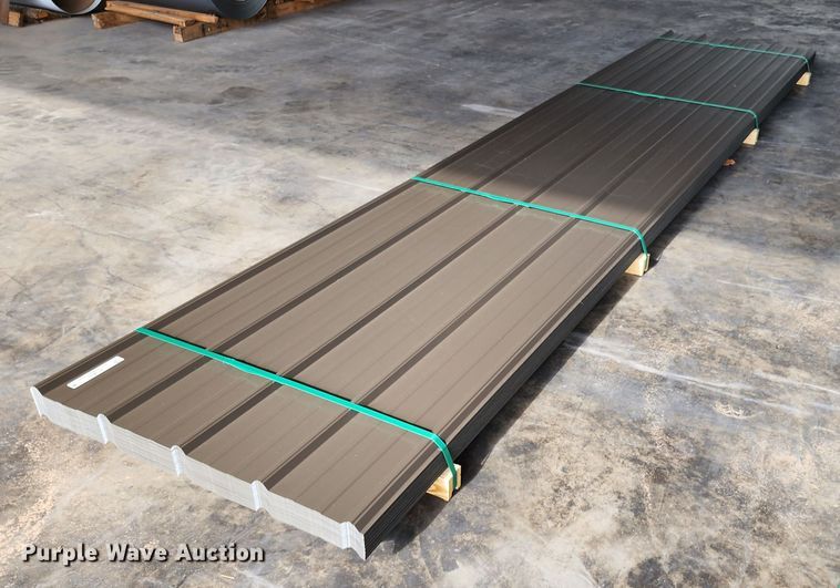 image for item KC9650 (119) sheets of Doerkson Metal Components metal siding/roofing
