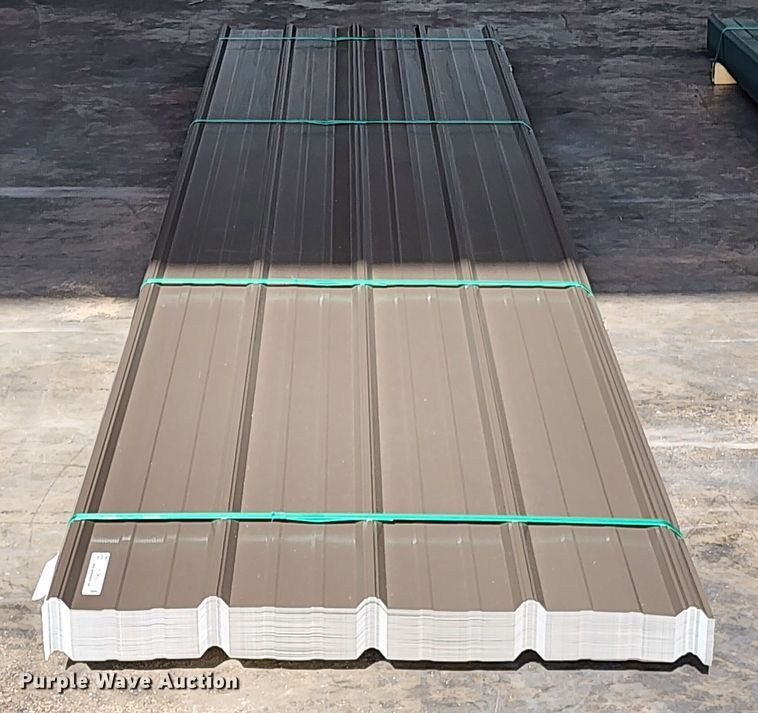 image for item KC9650 (119) sheets of Doerkson Metal Components metal siding/roofing