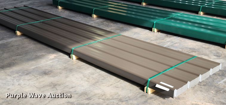 image for item KC9650 (119) sheets of Doerkson Metal Components metal siding/roofing