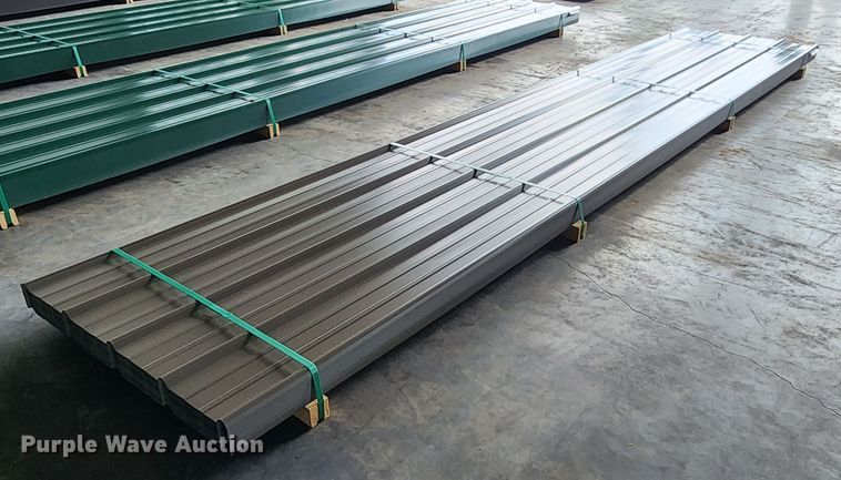 image for item KC9650 (119) sheets of Doerkson Metal Components metal siding/roofing