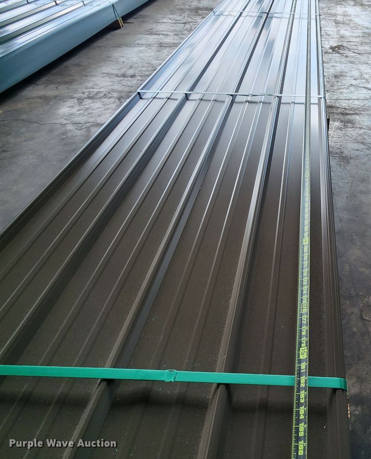 image for item KC9650 (119) sheets of Doerkson Metal Components metal siding/roofing