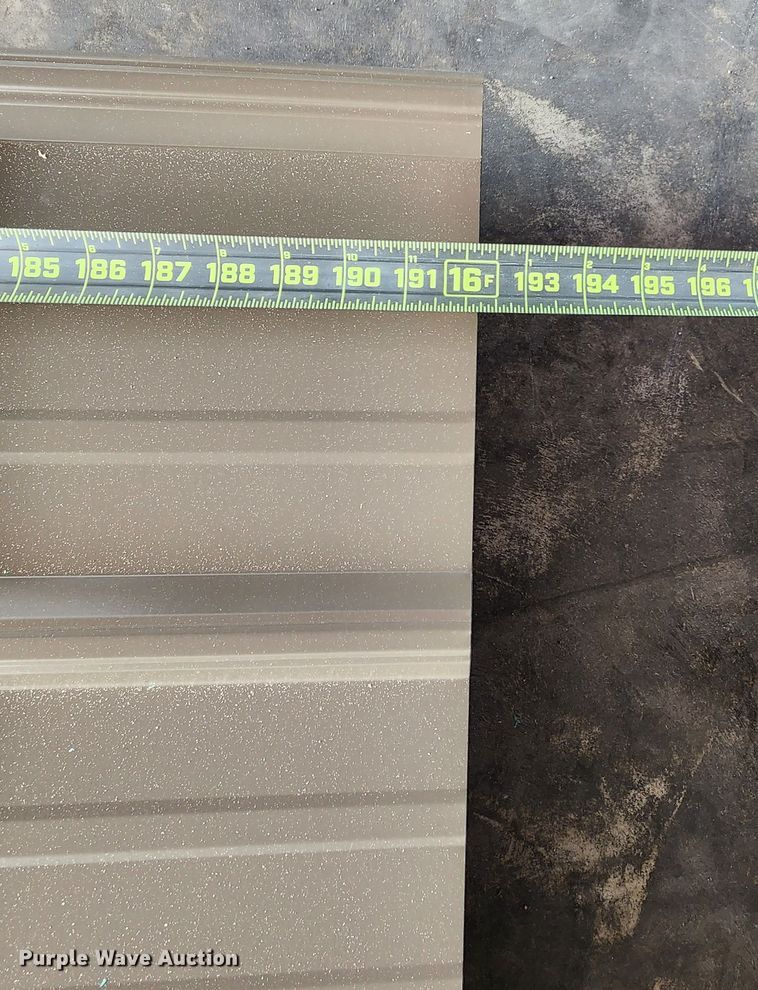 image for item KC9650 (119) sheets of Doerkson Metal Components metal siding/roofing