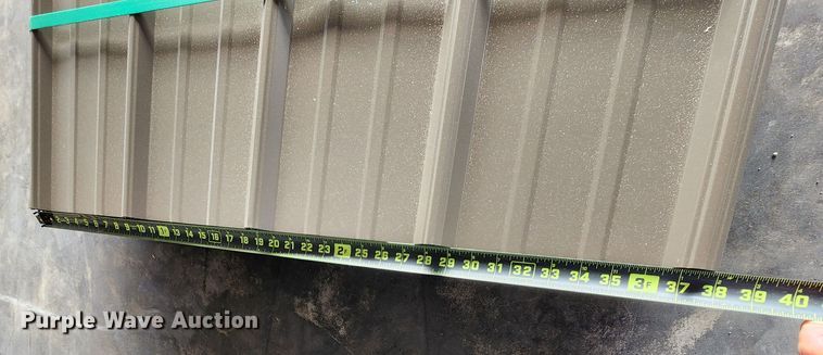 image for item KC9650 (119) sheets of Doerkson Metal Components metal siding/roofing