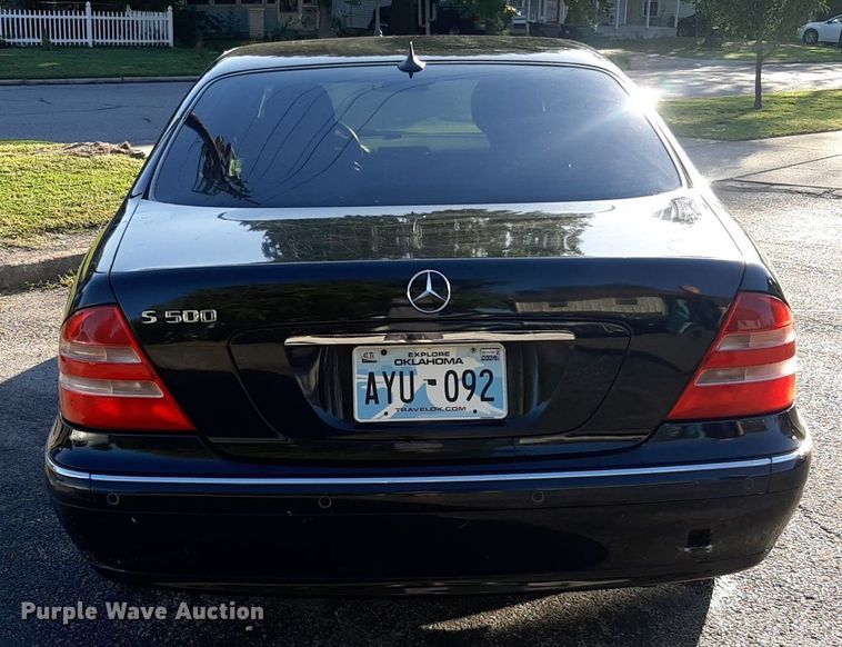 image for item KD9227 2000 Mercedes Benz S500