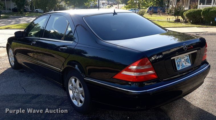 image for item KD9227 2000 Mercedes Benz S500