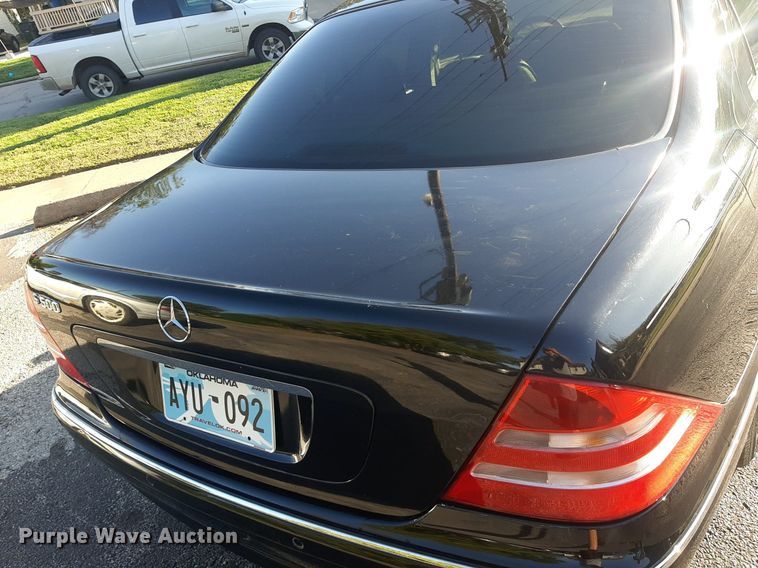 image for item KD9227 2000 Mercedes Benz S500