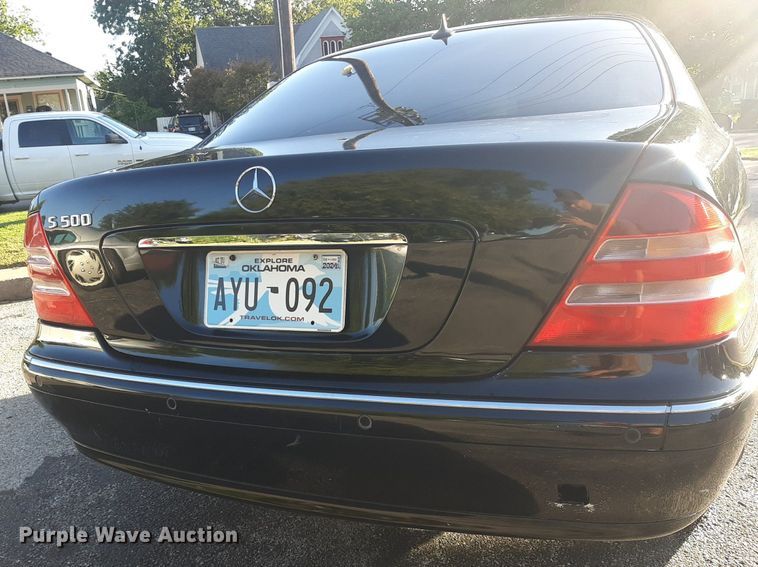 image for item KD9227 2000 Mercedes Benz S500