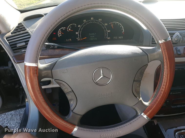 image for item KD9227 2000 Mercedes Benz S500