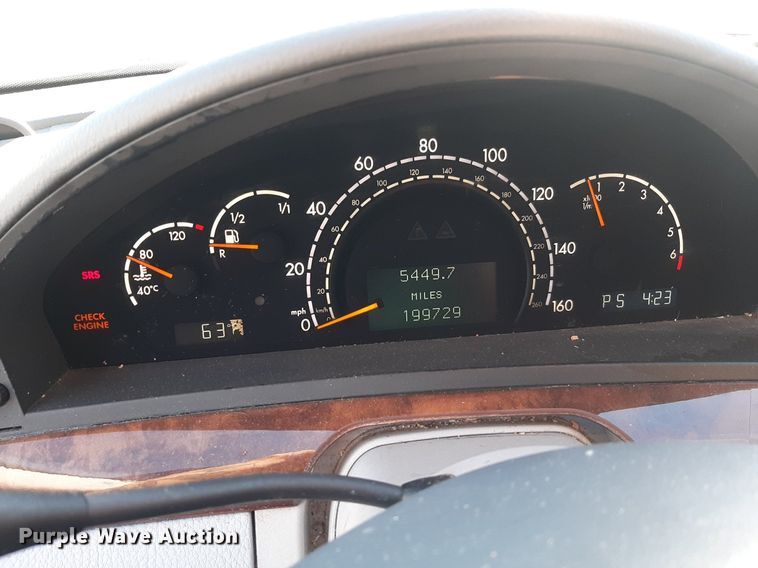 image for item KD9227 2000 Mercedes Benz S500