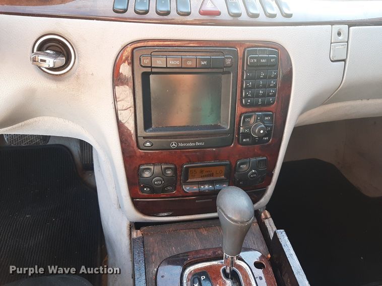 image for item KD9227 2000 Mercedes Benz S500