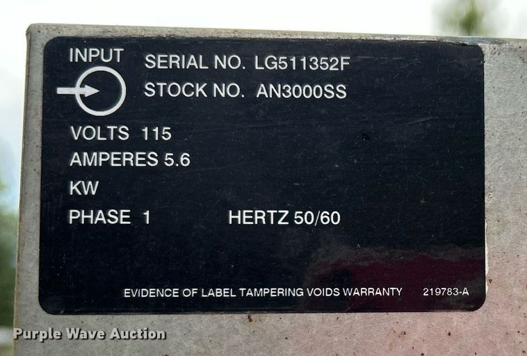 image for item KH9511 (2) Miller welder/generators